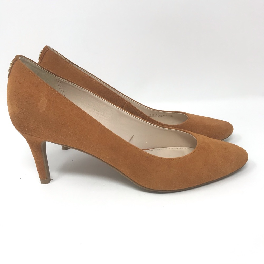 Cole Haan Grand.OS Suede Pumps Chestnut Size 8B